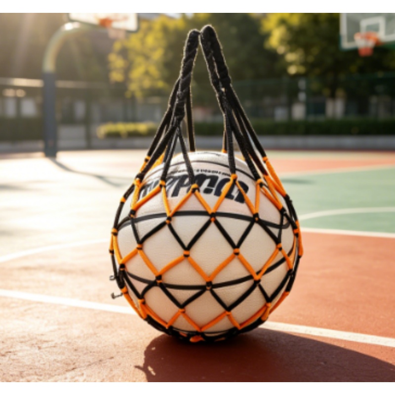 Borsa a rete da calcio in nylo - Sports Equipment Outdoor Storage recensione e prezzo