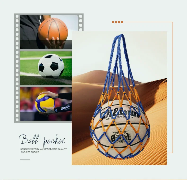 Borsa a rete da calcio in nylo - Sports Equipment Outdoor Storage recensione e prezzo